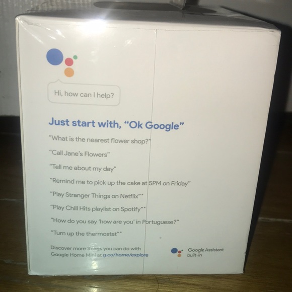 Google Home Mini (Brand New) - Picture 3 of 5